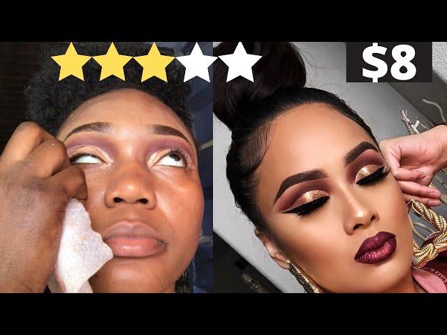I went to the CHEAPEST BEST REVIEWED MAKEUP ARTIST IN MY CITY | Adablesyntv