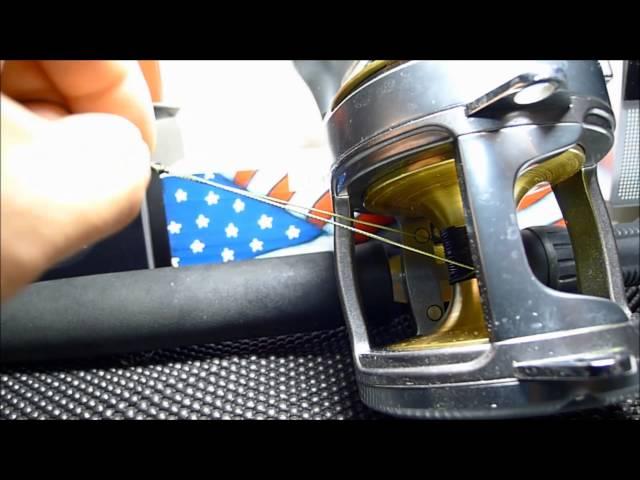 How to Spool Braid to a Conventional Reel