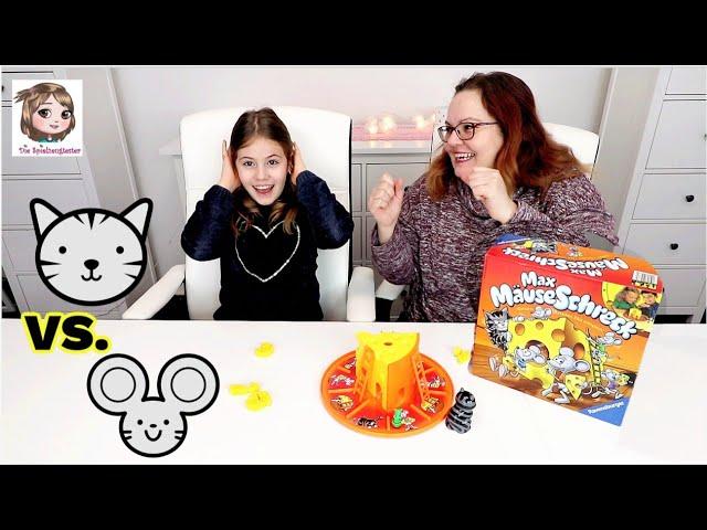 MAX MÄUSESCHRECK  Lustiges Katze vs. Maus Spiel um Stinkekäse  3D Kinderspiel | Ravensburger