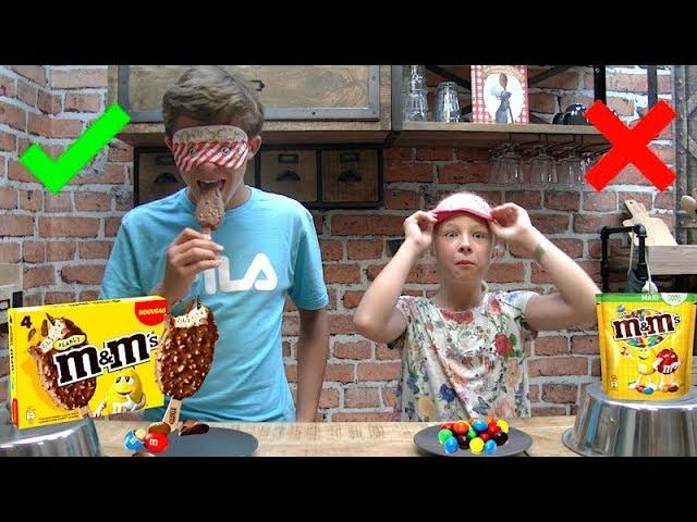 ICE CREAM vs REAL FOOD Challenge