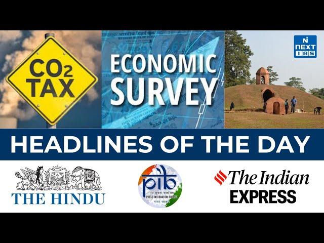 23 July Daily UPSC Current Affairs 2024 | News Headlines Today