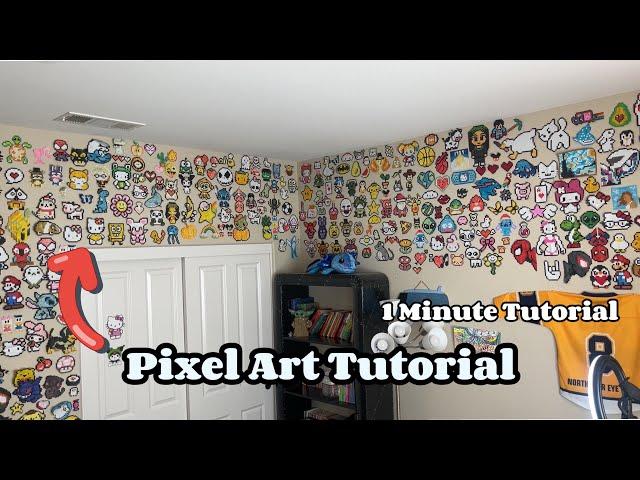 Easy 1 Minute Pixel Art Tutorial!