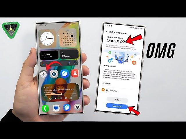 One UI 7.0 Android 15 - EXCITING AI FEATURES & UPGRADES! 