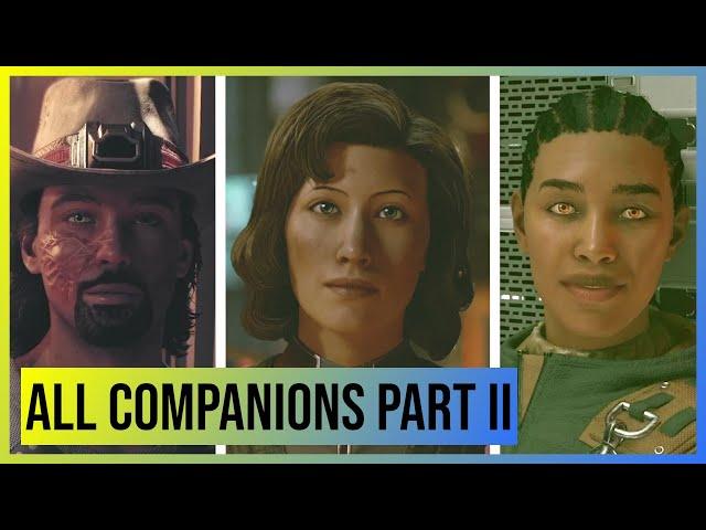 Starfield: All Crew Members and Companions | Locations & Recruitment | PART II