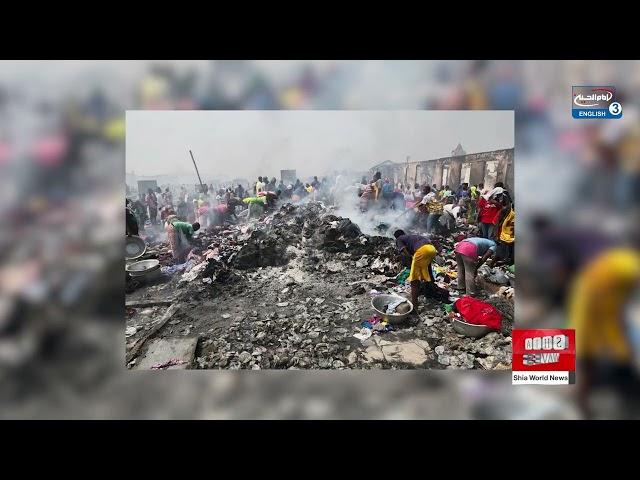 Major Fire Devastates Kantamanto Market in Accra, Ghana