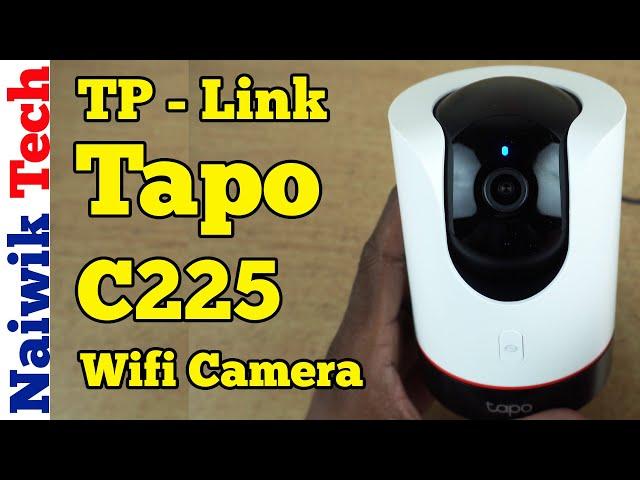 TP Link Tapo C225 Wifi Security Smart AI Camera | Unboxing & Setup