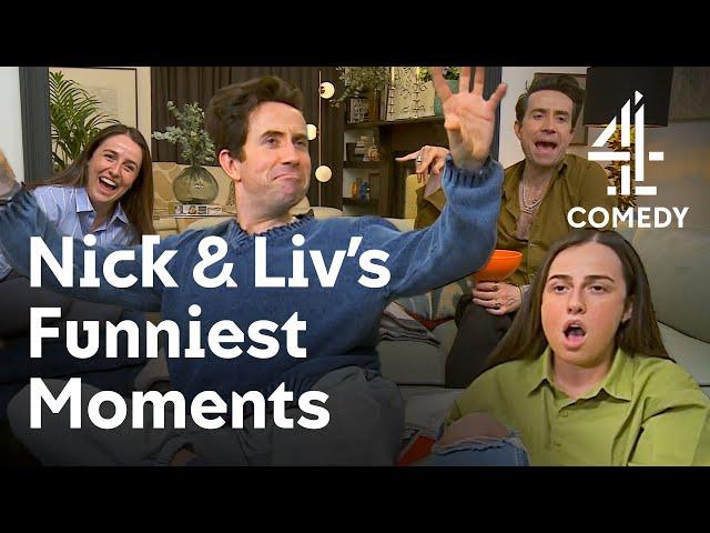 HILARIOUS Reactions to British TV with Nick Grimshaw | Celebrity Gogglebox | Channel 4