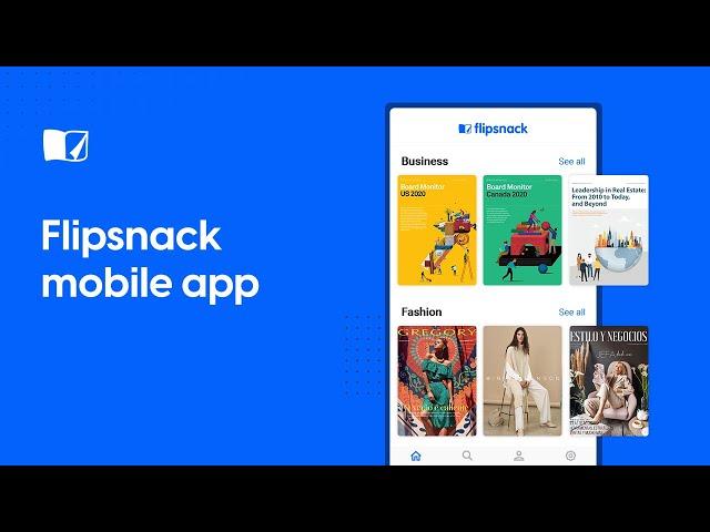 Flipsnack Mobile App