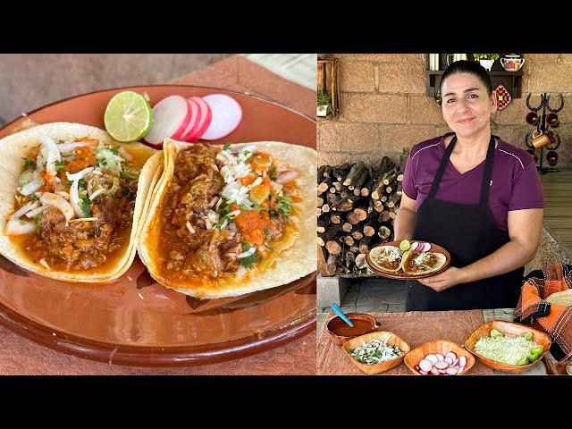 TACOS DE CHICHARRON - CON SABOR DE TAQUERIA - LA HERENCIA DE LAS VIUDAS