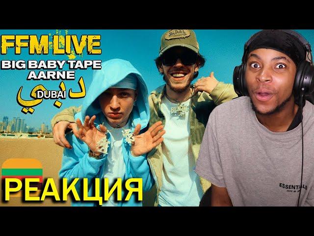 REACTING TO FFM Live: Big Baby Tape & Aarne | Dubai Special || THIS WAS LIT