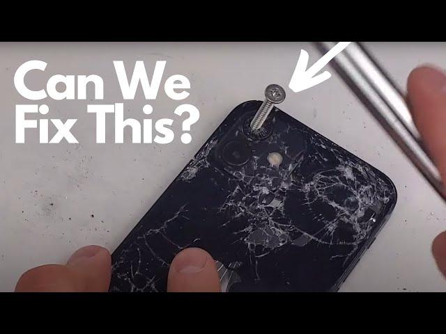 THIS IPHONE 12 WAS ANNIHILATED… Repairable?