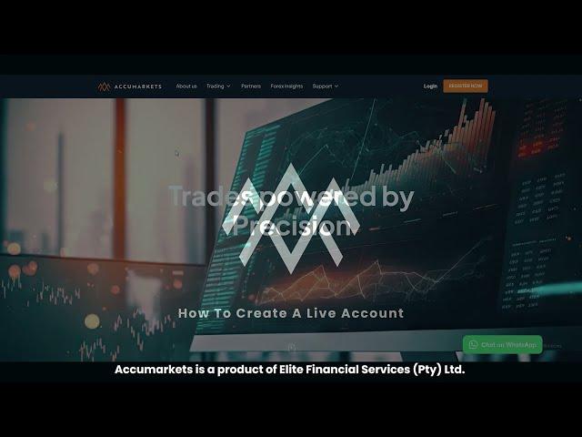 Accumarkets | How-To | Creating a Live Account