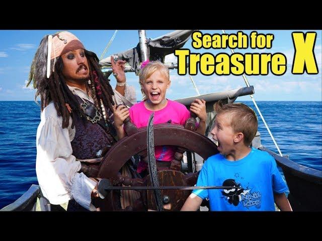 Kids vs Pirates! Search for Treasure X!