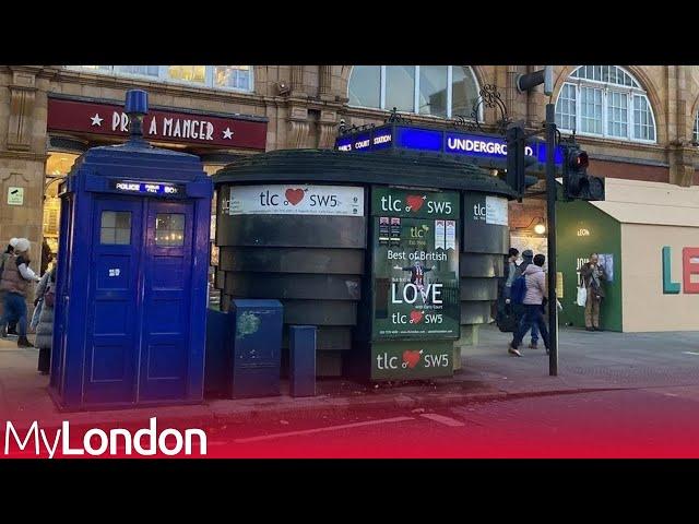 London's last police phone box that looks something from like Doctor Who