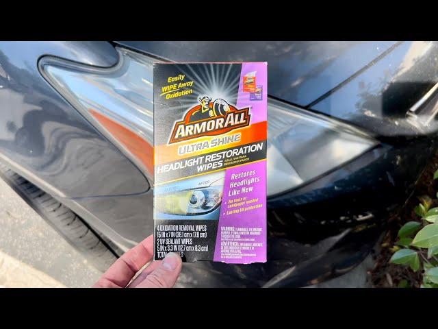 ArmorAll Headlight Restoration Wipes Review