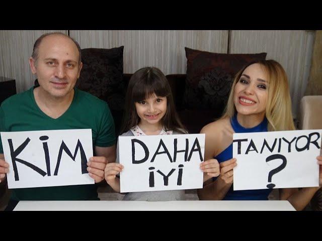 KİM LİNA'YI DAHA İYİ TANIYOR ? Funny Kids Video