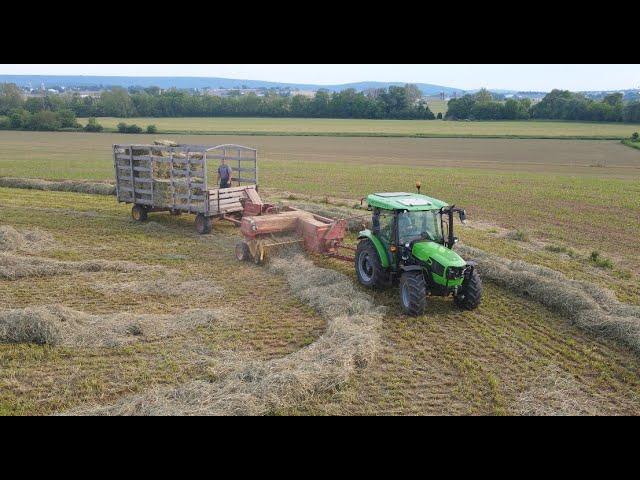 Making Hay near East Earl Pennsylvania | Raking & Baling