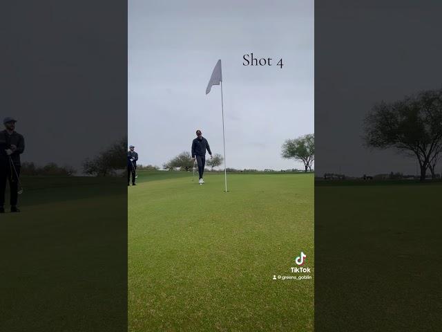 Play a hole with me in the rain ️ #golf #golfing #improvement