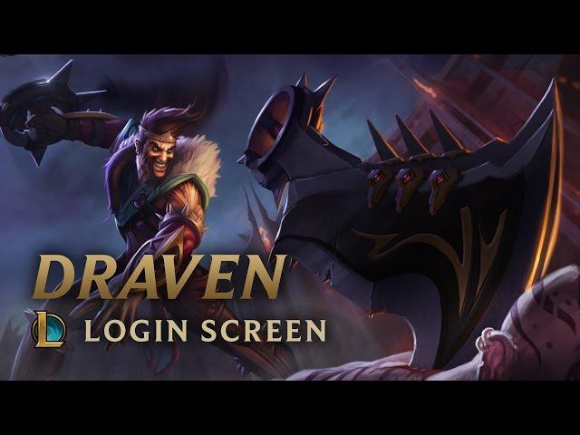 Draven, the Glorious Executioner | Login Screen - League of Legends