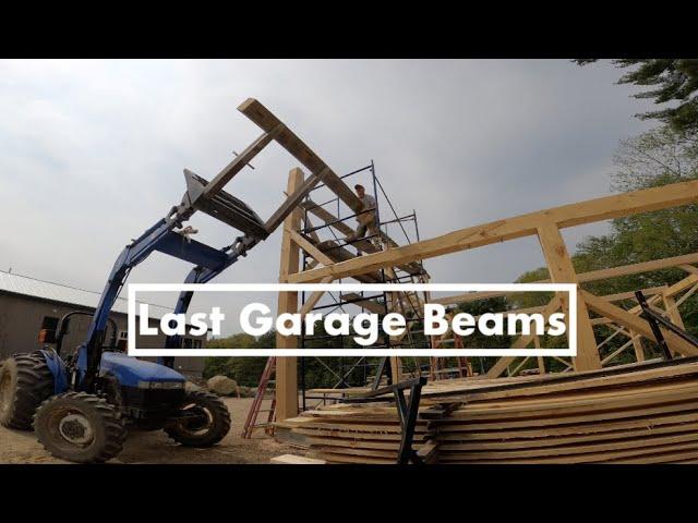 √Last Beams For The Garage Go Up