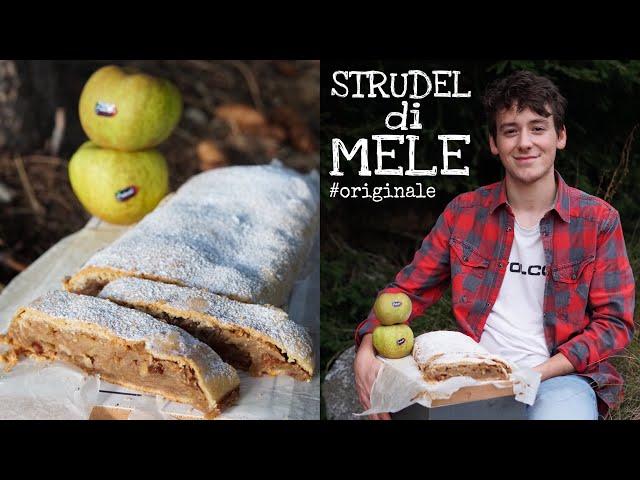 STRUDEL DI MELE - ricetta ORIGINALE del Trentino-Alto Adige SENZA SFOGLIA O FROLLA | Davide Zambelli