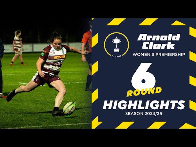 HIGHLIGHTS | Arnold Clark Women's Premiership 2024/25 | Round 6