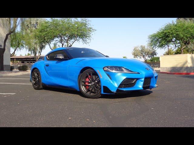 2021 Toyota Supra GR A91 Edition in Refraction Blue & Ride on My Car Story with Lou Costabile