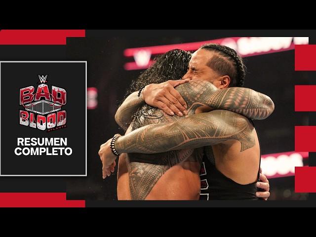 WWE Bad Blood 2024 - Resumen Completo en Español