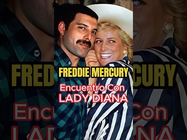 FREDDIE MERCURY y Su Encuentro con LADY DIANA #viral #historia #realezabritanica #curiosidadesde