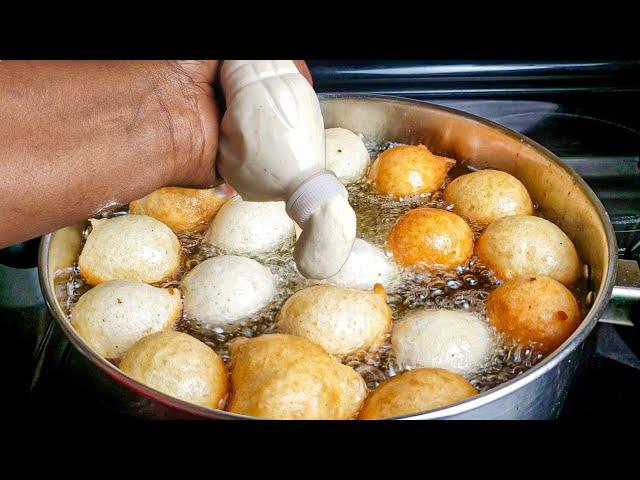 4 Easy Ways to Scoop, Mould and Cut Puff Puff for Perfect Round Shapes| Puff Puff Recipe