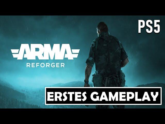 ARMA REFORGER für PS5 ist da ! ERSTES GAMEPLAY auf KONSOLE + Kleiner ERSTEINDRUCK !