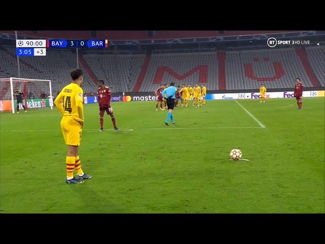 Phillippe Coutinho vs Bayern Munich (08/12/2021) HD