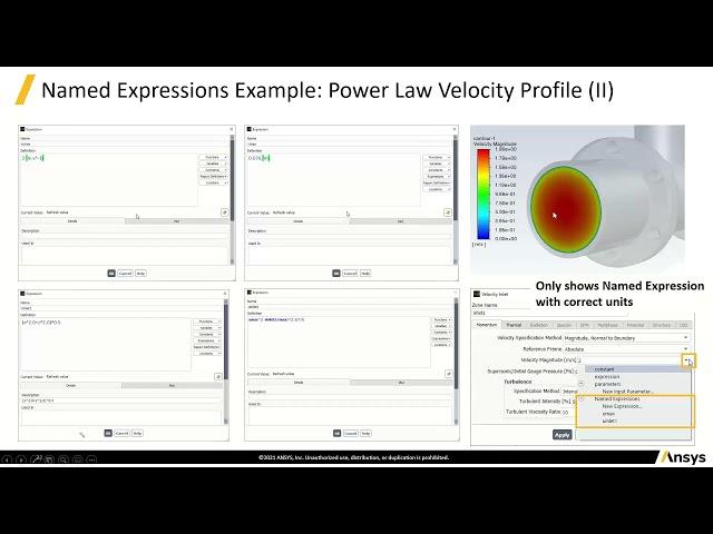 How to Use Expressions in Ansys Fluent - Functions, Variables & More (Part 2 of 4)