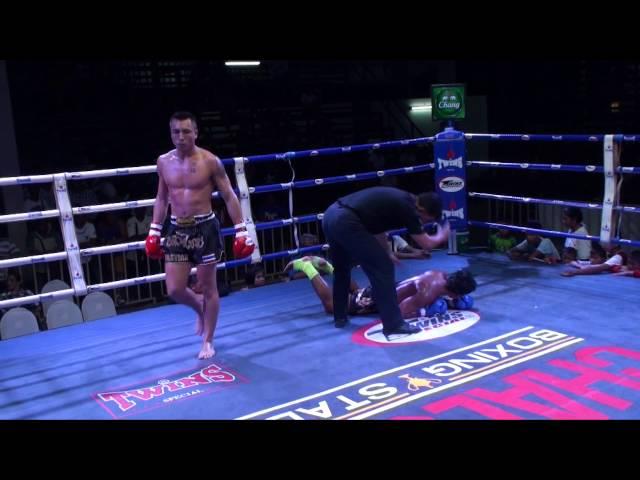 Sebastian (Tiger Muay Thai) vs Phetlookyod Aor Sararat @ Chalong Boxing Stadium 2/2/16