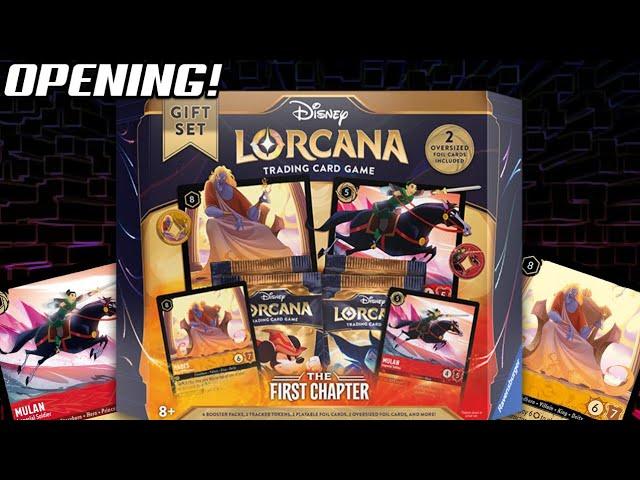 The BEST Disney Lorcana Gift Set Unboxing!