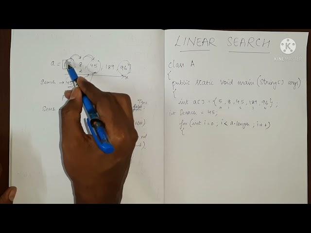 Linear Search | Logic Explained | Java