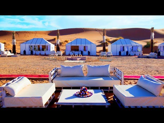 Top-Rated Merzouga Luxury Desert Camp | Glamping in the Desert of Morocco | Itran Royal Camp