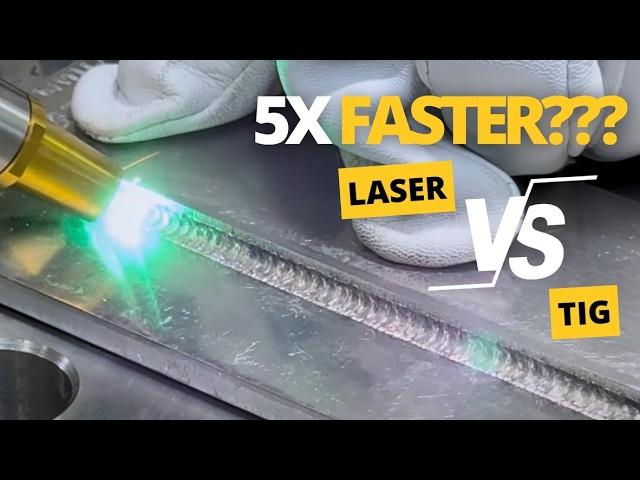 Is Laser 5X Faster than TIG?