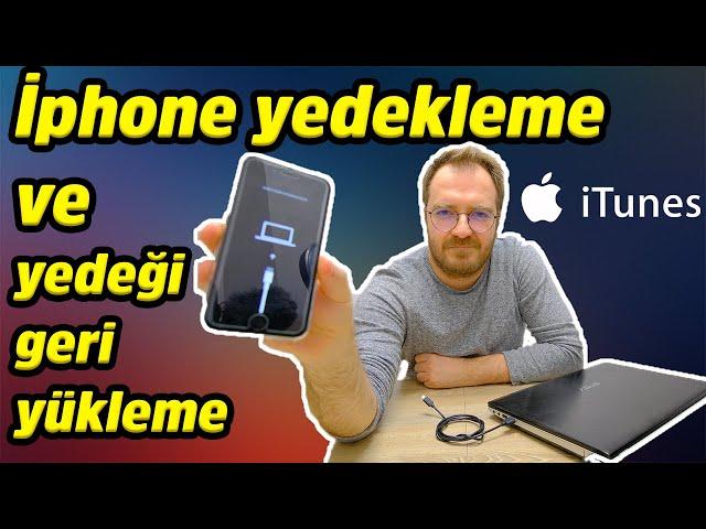 İphone da yedek almak , yedeği geri yüklemek ve Yedek konumu hakkında herşey ...(ÇOK PRATİK)