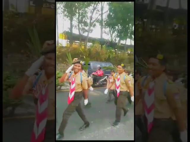 estafet Tunas Kelapa kwarda Jawa Tengah #pramukakece #viralvideo #setiappramukaadalahpewarta