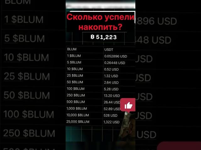 Blum - Сколько можно примерно заработать? #ton #blum