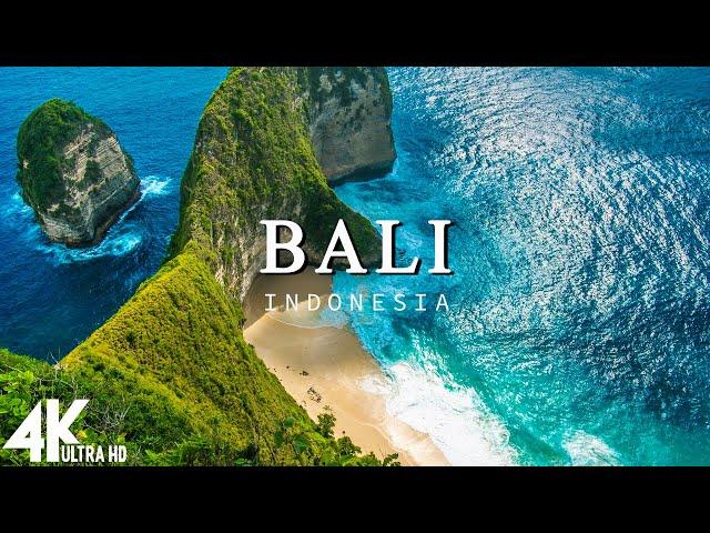 FLYING OVER BALI (4K UHD) - Relaxing Music Along With Beautiful Nature Videos(4K Video Ultra HD)