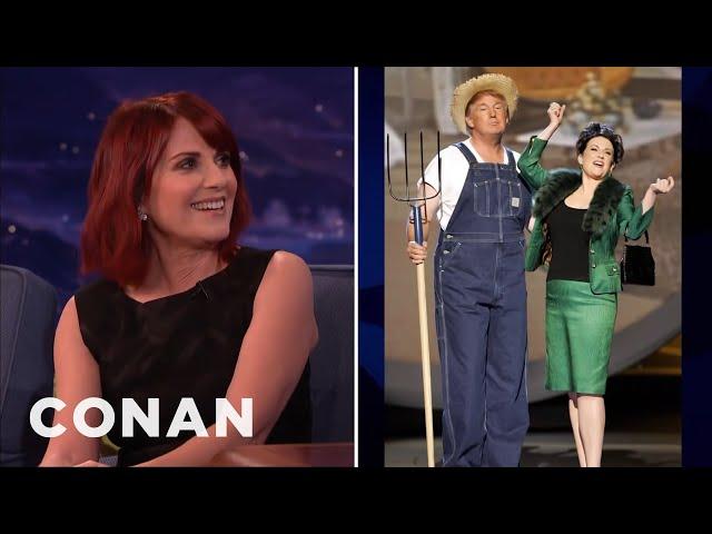 Megan Mullally's Emmys Duet With Donald Trump | CONAN on TBS