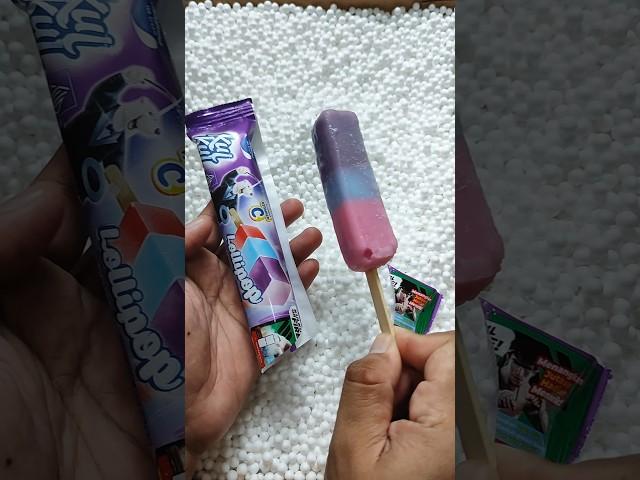 Mencari dan mengumpulkan eskrim kulkul lollipop blueberry di styrofoam #huntingjajan #jajan #jajanan