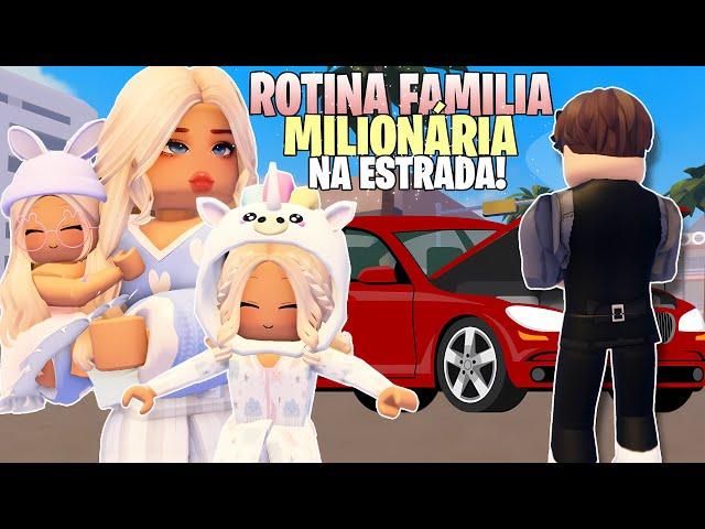 ROTINA DE UMA FAMÍLIA MILIONÁRIA NA ESTRADA EM BERRY AVENUE PARTE 2 - MELHORES HISTÓRINHAS ROBLOX ️