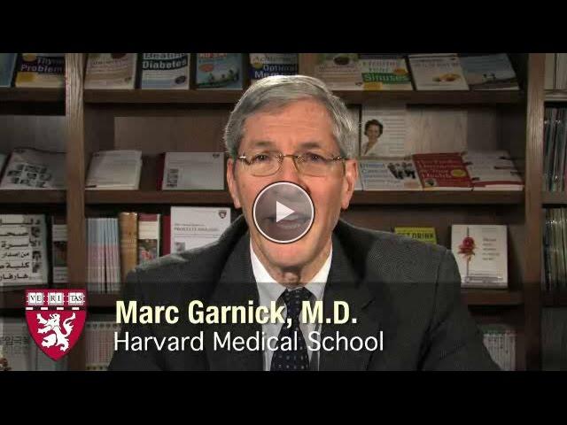 Dr. Marc B. Garnick, editor-in-chief Harvard Annual Report on Prostate Diseases