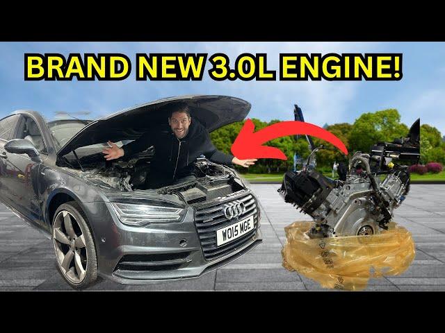 I PUT A £13,000 ENGINE INTO A £10,000 AUDI A7!!…