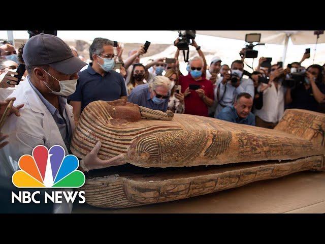 Egyptian Mummies Discovered After Being Buried For More Than 2,600 Years | NBC News