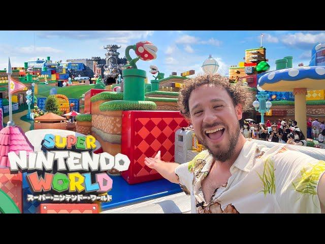 I visited the NINTENDO world in JAPAN: it's amazing! | Super Nintendo World