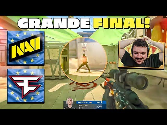 GRANDE FINAL DO MAJOR! NAVI vs FAZE - MELHORES MOMENTOS - PGL CS2 MAJOR COPENHAGEN